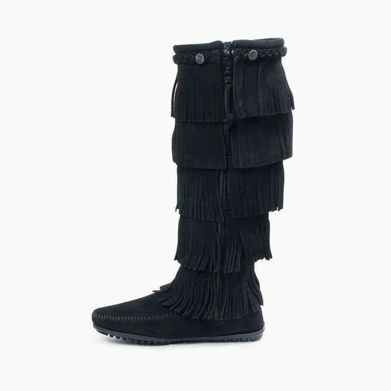 Women's 5-Layer Fringe Boot