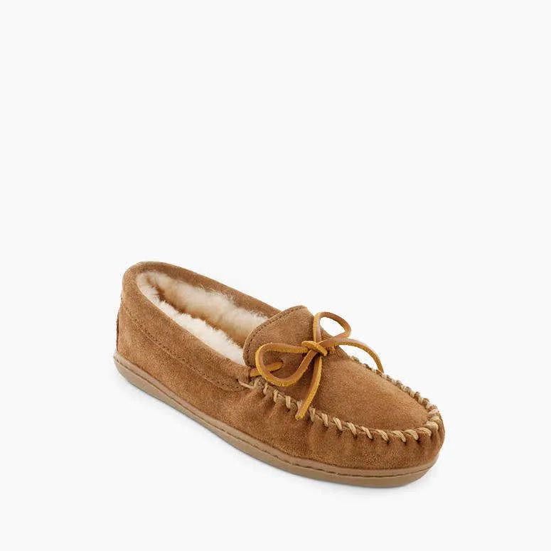 Women's Women's Sheepskin Hardsole Slipper - Wide Sizes