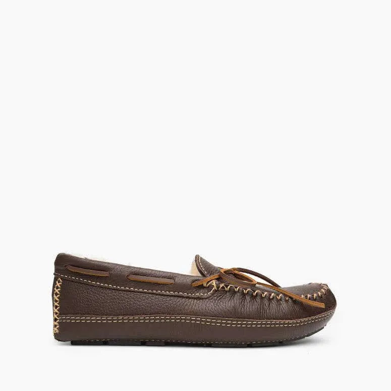 Men's Sheepskin Moose Slipper