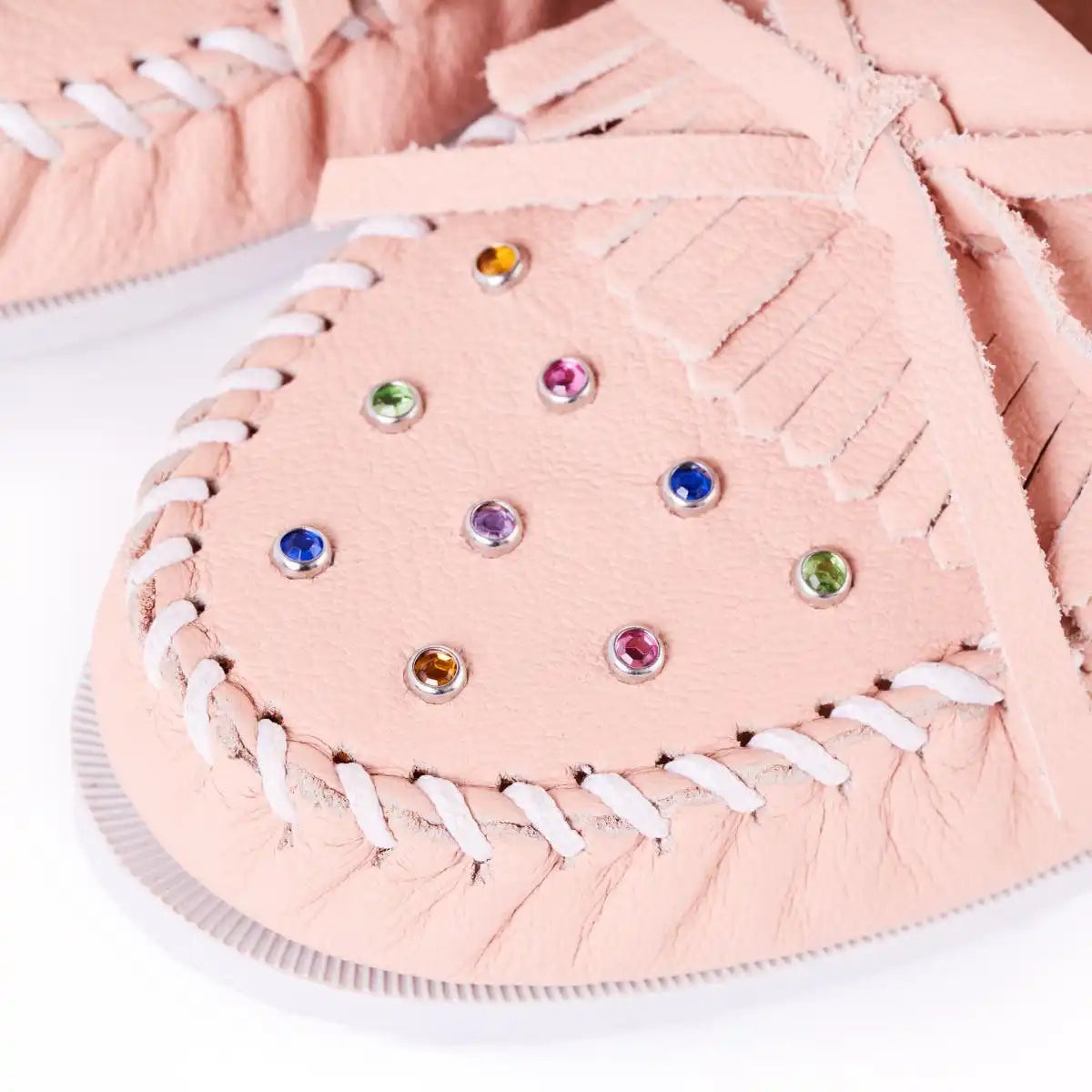 Women's 80th Anniversary Rhinestone Moc