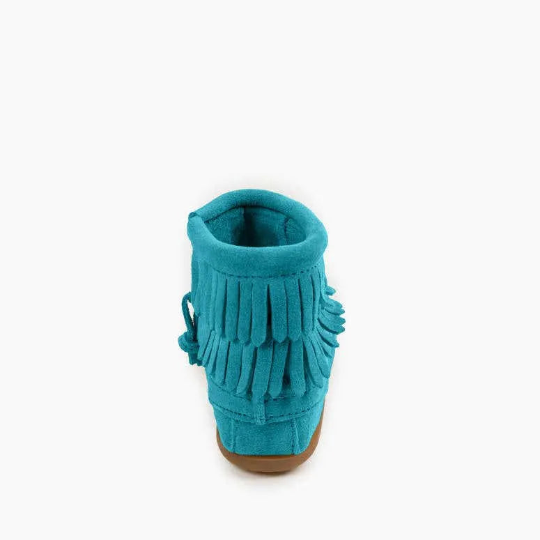 Kids' Double Fringe Side Zip Boot