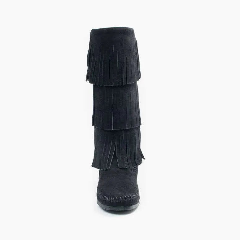 Women's 3-Layer Fringe Boot