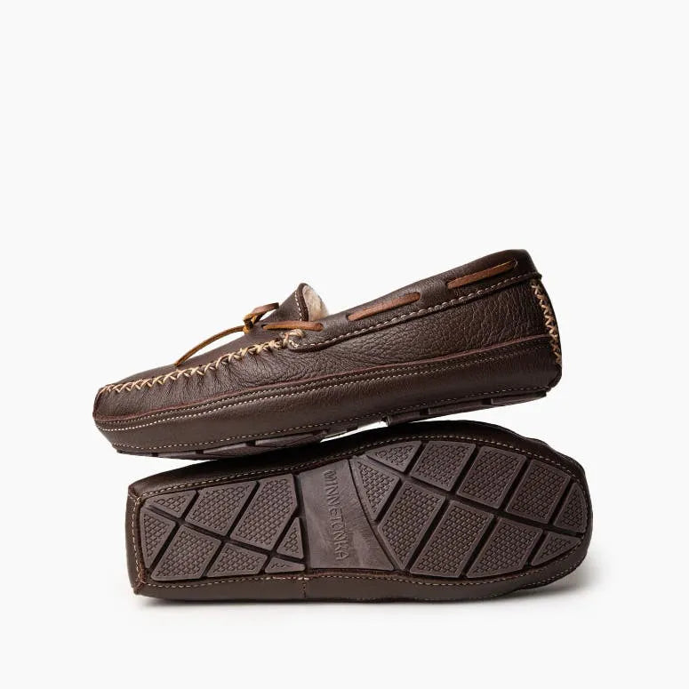 Men's Sheepskin Moose Slipper