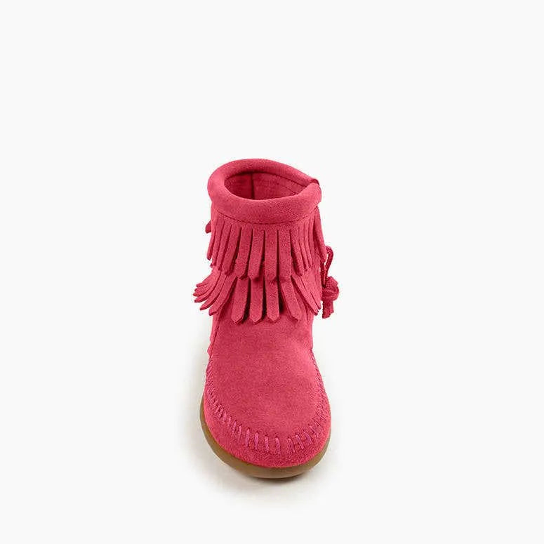 Kids' Double Fringe Side Zip Boot