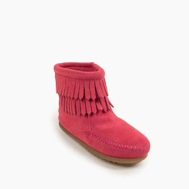Kids' Double Fringe Side Zip Boot