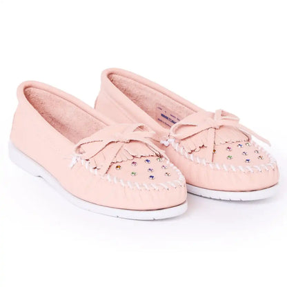 Women's 80th Anniversary Rhinestone Moc