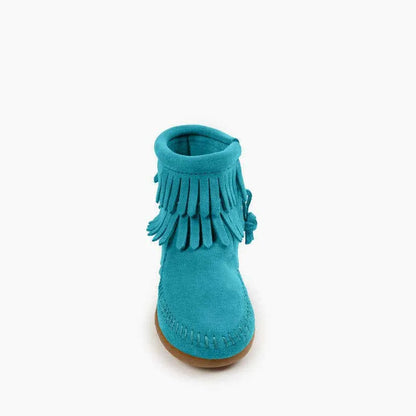 Kids' Double Fringe Side Zip Boot