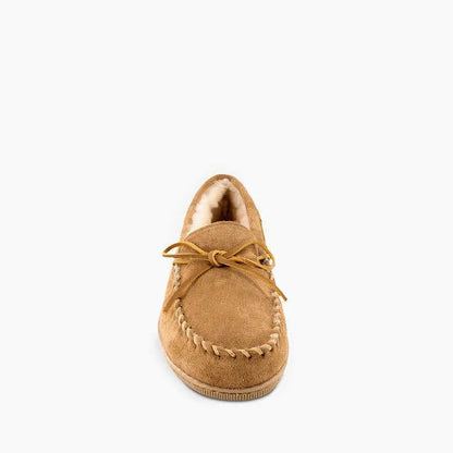 Men's Men's Sheepskin Hardsole Slipper - Wide & Extended Sizes