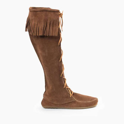 Women's Front Lace Knee High Boot - Limited Edition