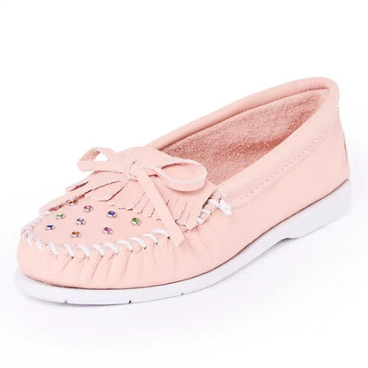 Women's 80th Anniversary Rhinestone Moc
