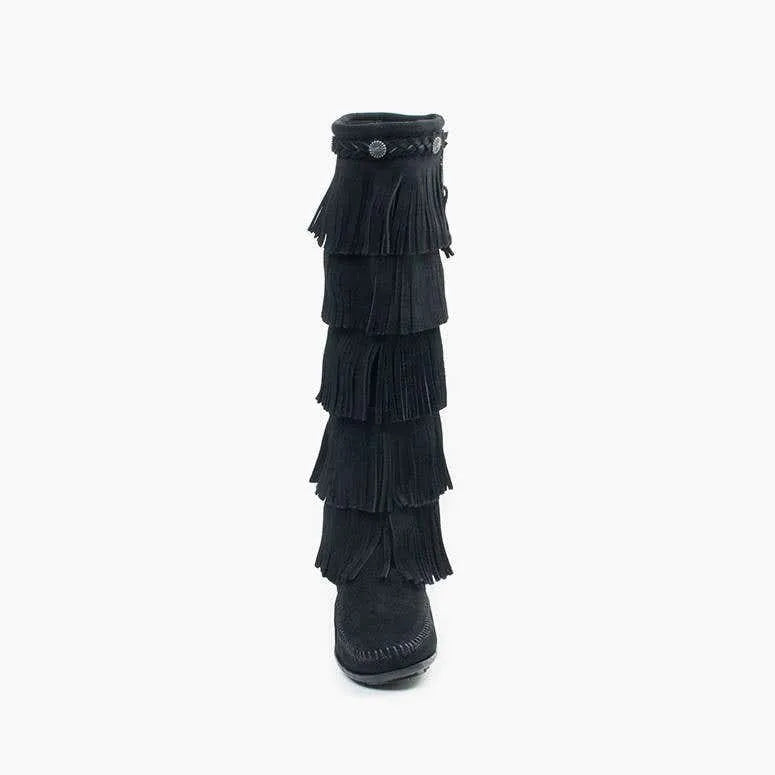 Women's 5-Layer Fringe Boot
