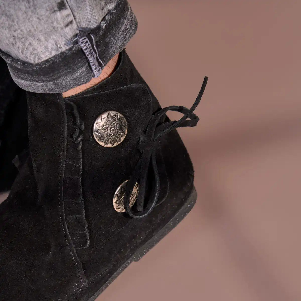 Men's Men's Two Button Hardsole Boot