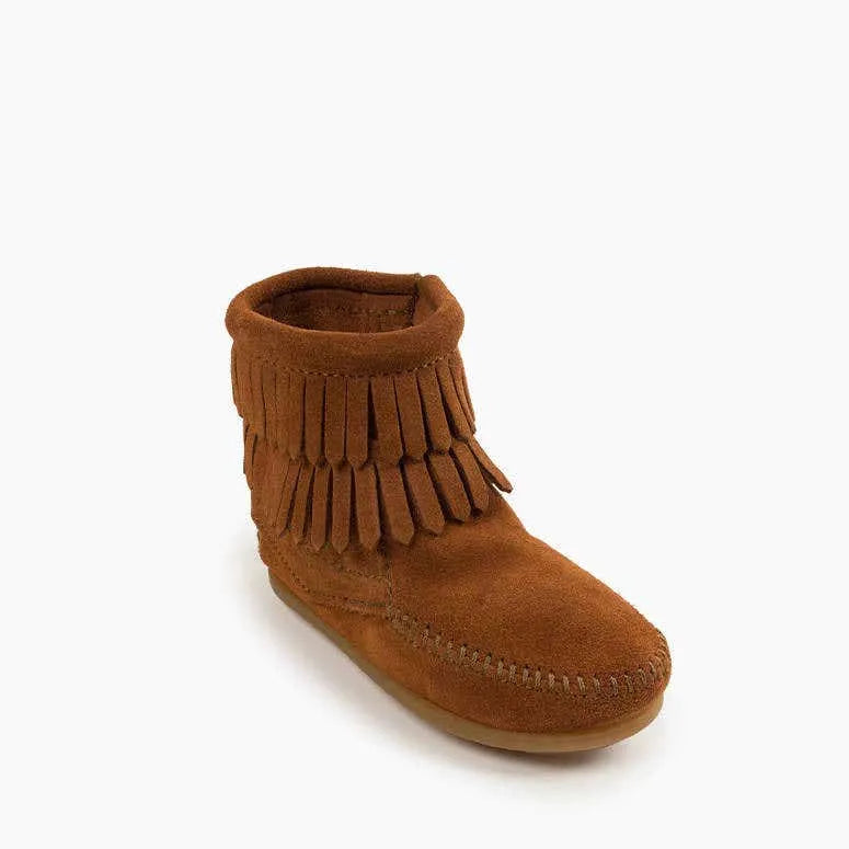 Kids' Double Fringe Side Zip Boot