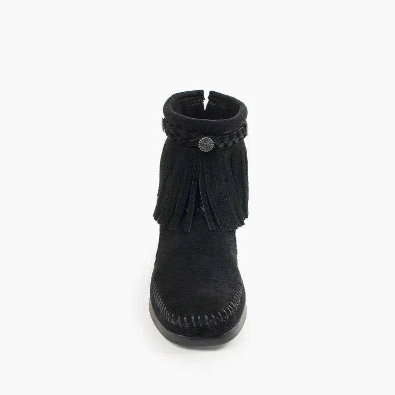 Women's High Top Back Zip Boot