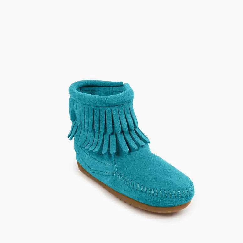 Kids' Double Fringe Side Zip Boot