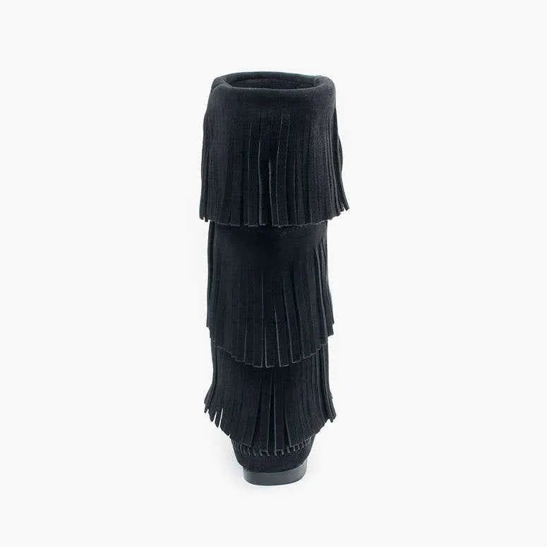 Women's 3-Layer Fringe Boot