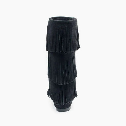 Women's 3-Layer Fringe Boot