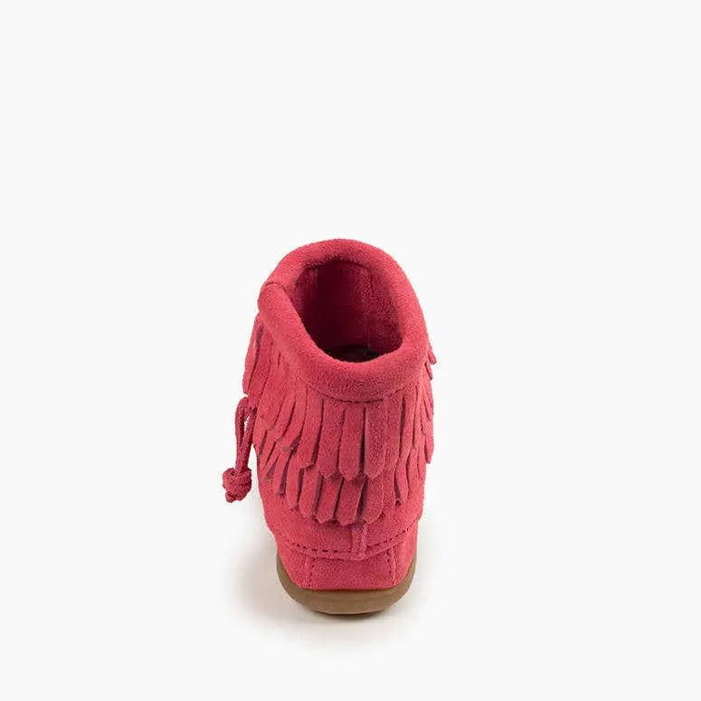 Kids' Double Fringe Side Zip Boot