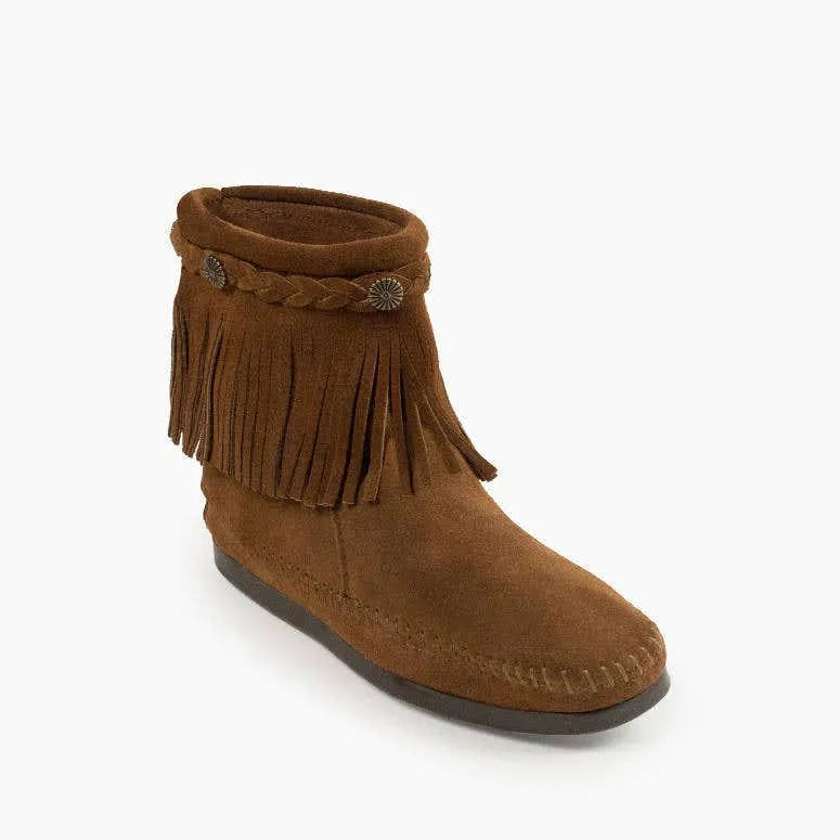 Women's High Top Back Zip Boot