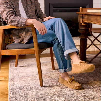 Men's Men's Sheepskin Softsole Slipper - Extended Sizes