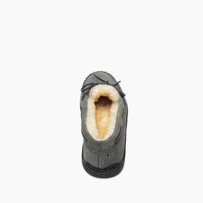 Men's Men's Sheepskin Hardsole Slipper - Wide & Extended Sizes