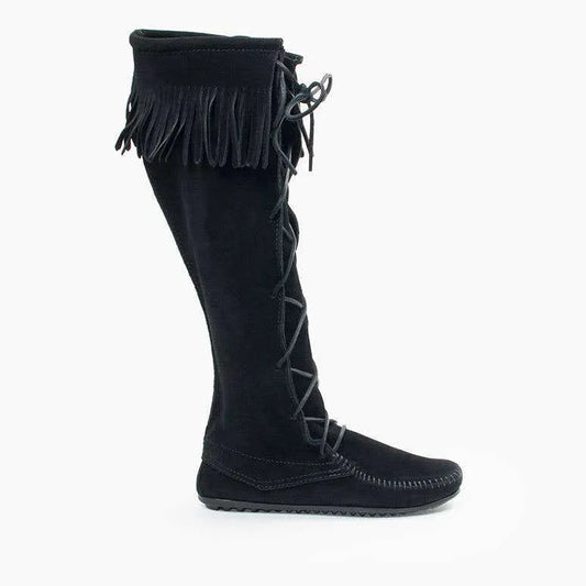 Women's Women's Front Lace Knee High Boot